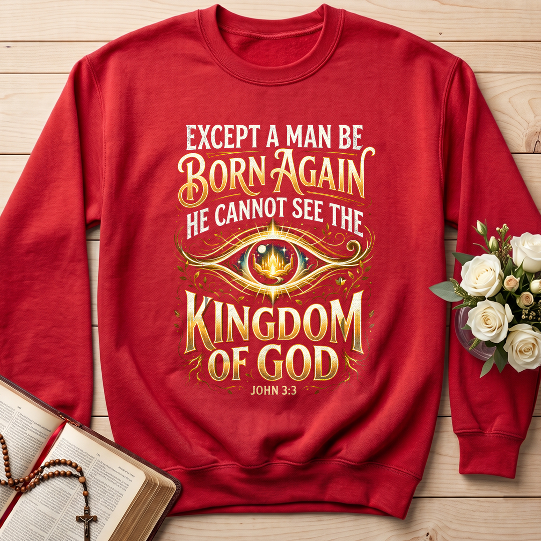 Except A Man Be Born Again He Cannot See The Kingdom Of God John 3.3 01
