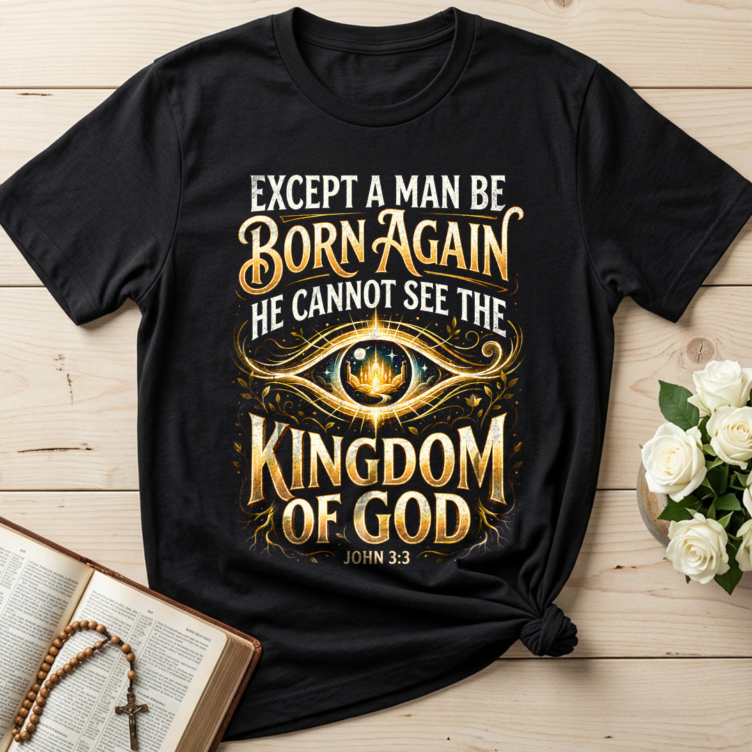 Except A Man Be Born Again He Cannot See The Kingdom Of God John 3.3 01