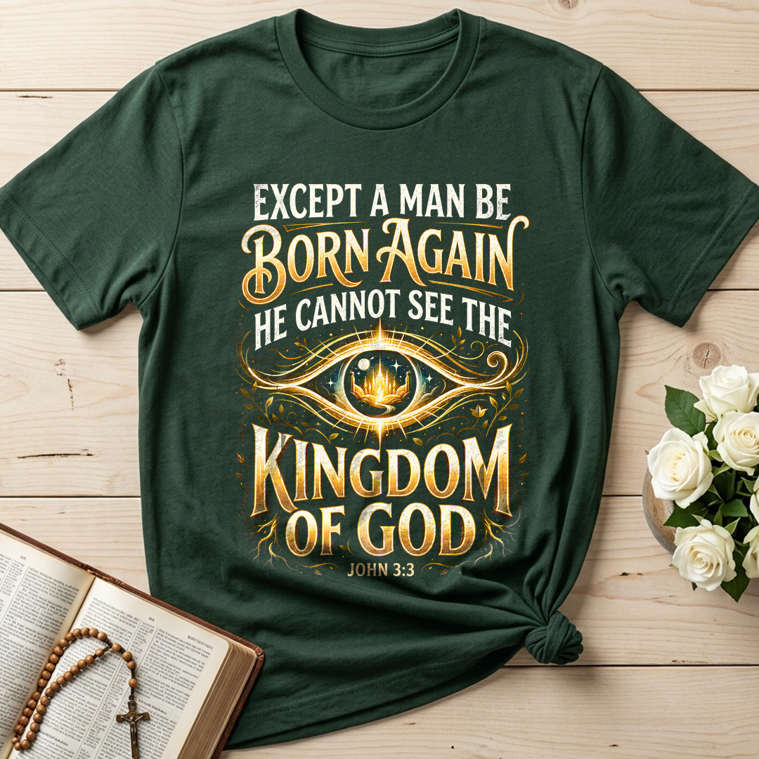 Except A Man Be Born Again He Cannot See The Kingdom Of God John 3.3 01