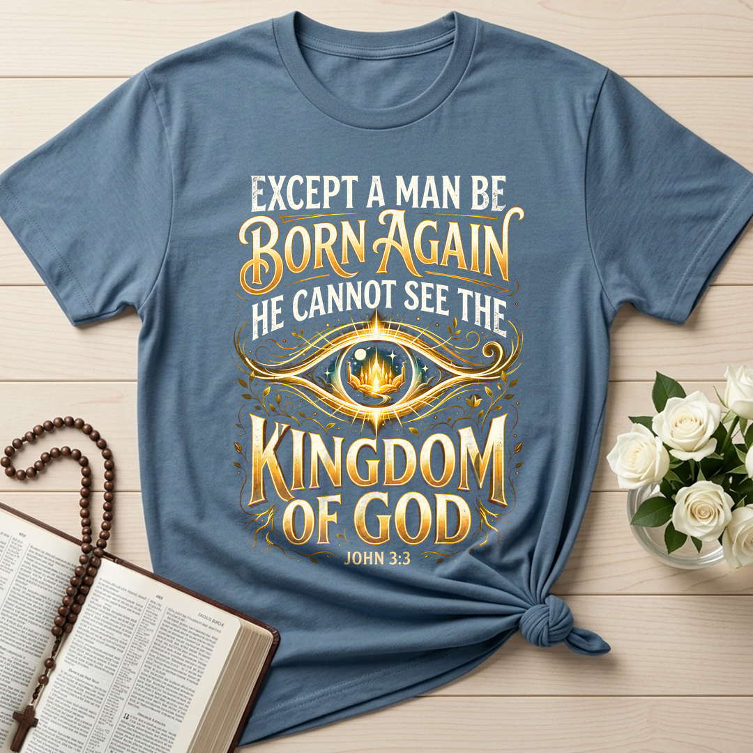 Except A Man Be Born Again He Cannot See The Kingdom Of God John 3.3 01