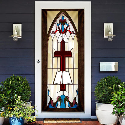 Jesus Christ Cross Door Cover