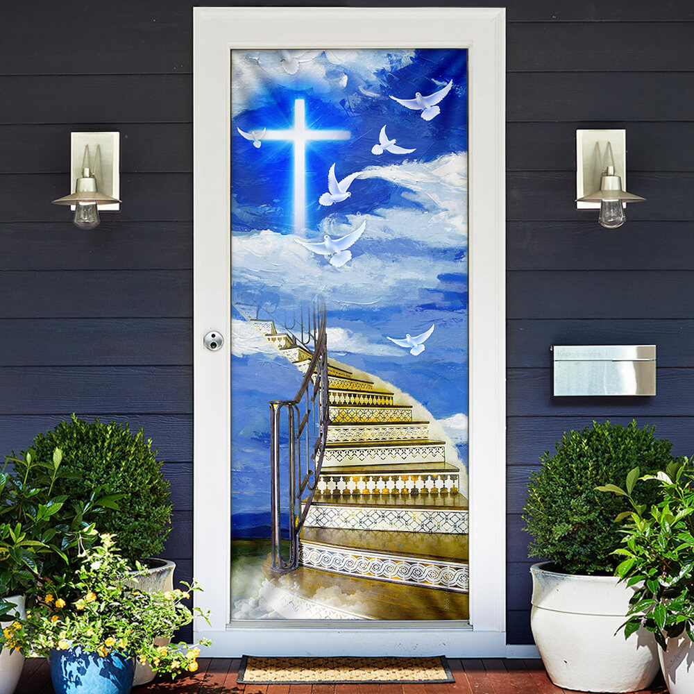 Jesus Door Cover Go To Heaven