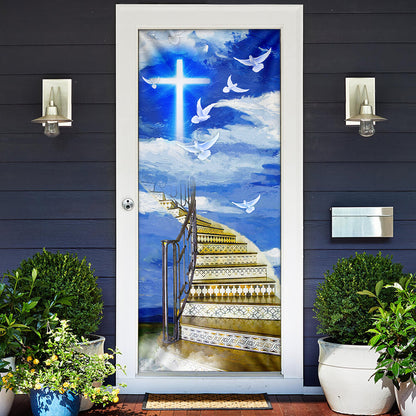 Jesus Door Cover Go To Heaven