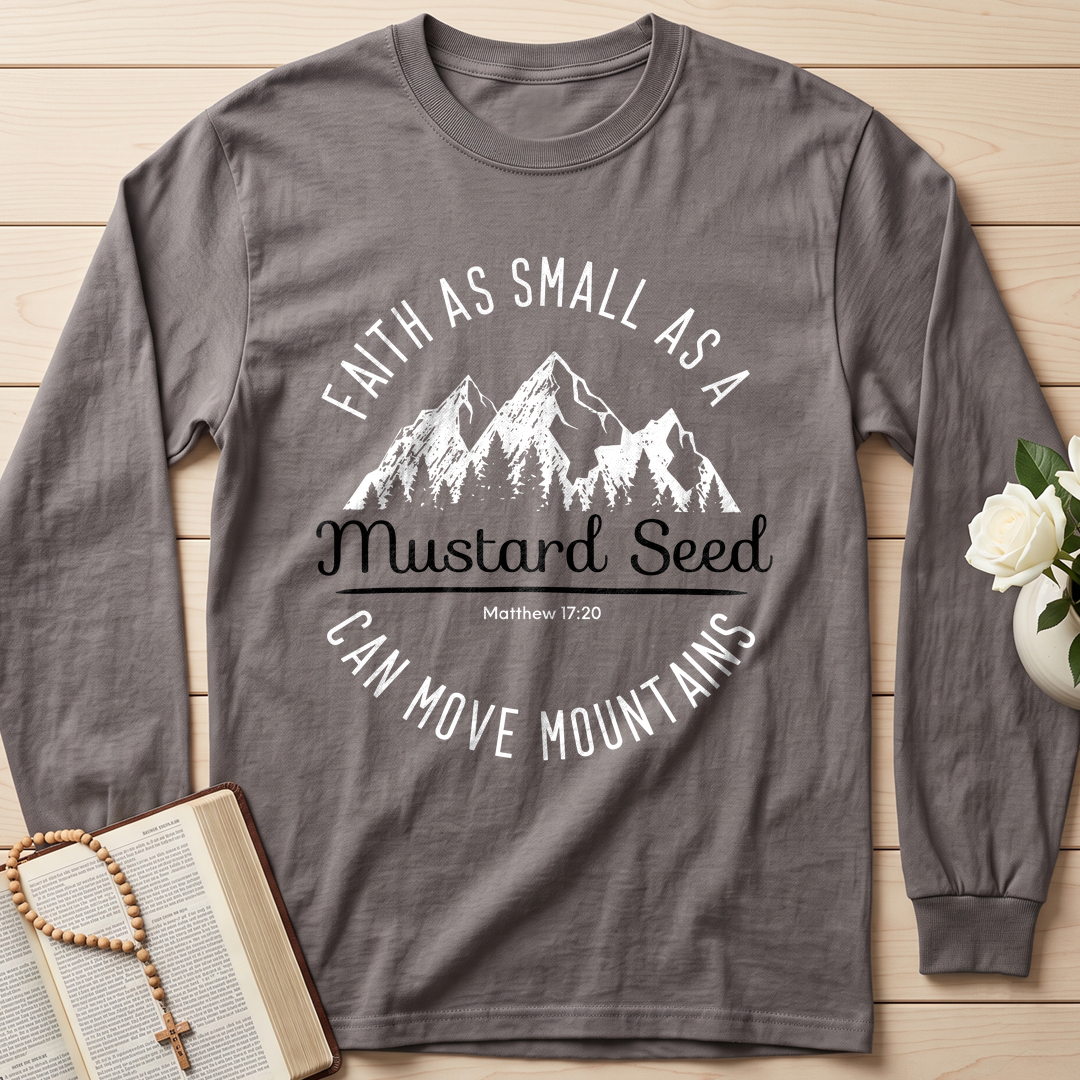 Faith As Small As A Mustard Seed Can Move Mountains Matthew 17.20 01