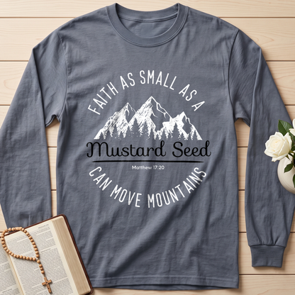 Faith As Small As A Mustard Seed Can Move Mountains Matthew 17.20 01