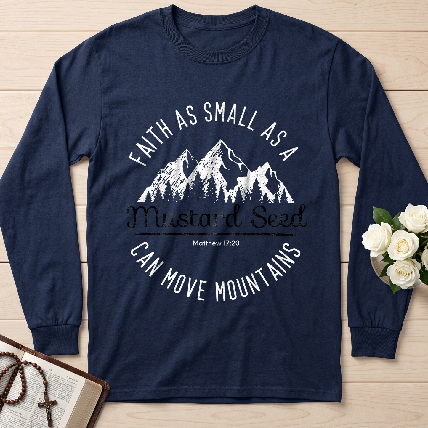 Faith As Small As A Mustard Seed Can Move Mountains Matthew 17.20 01