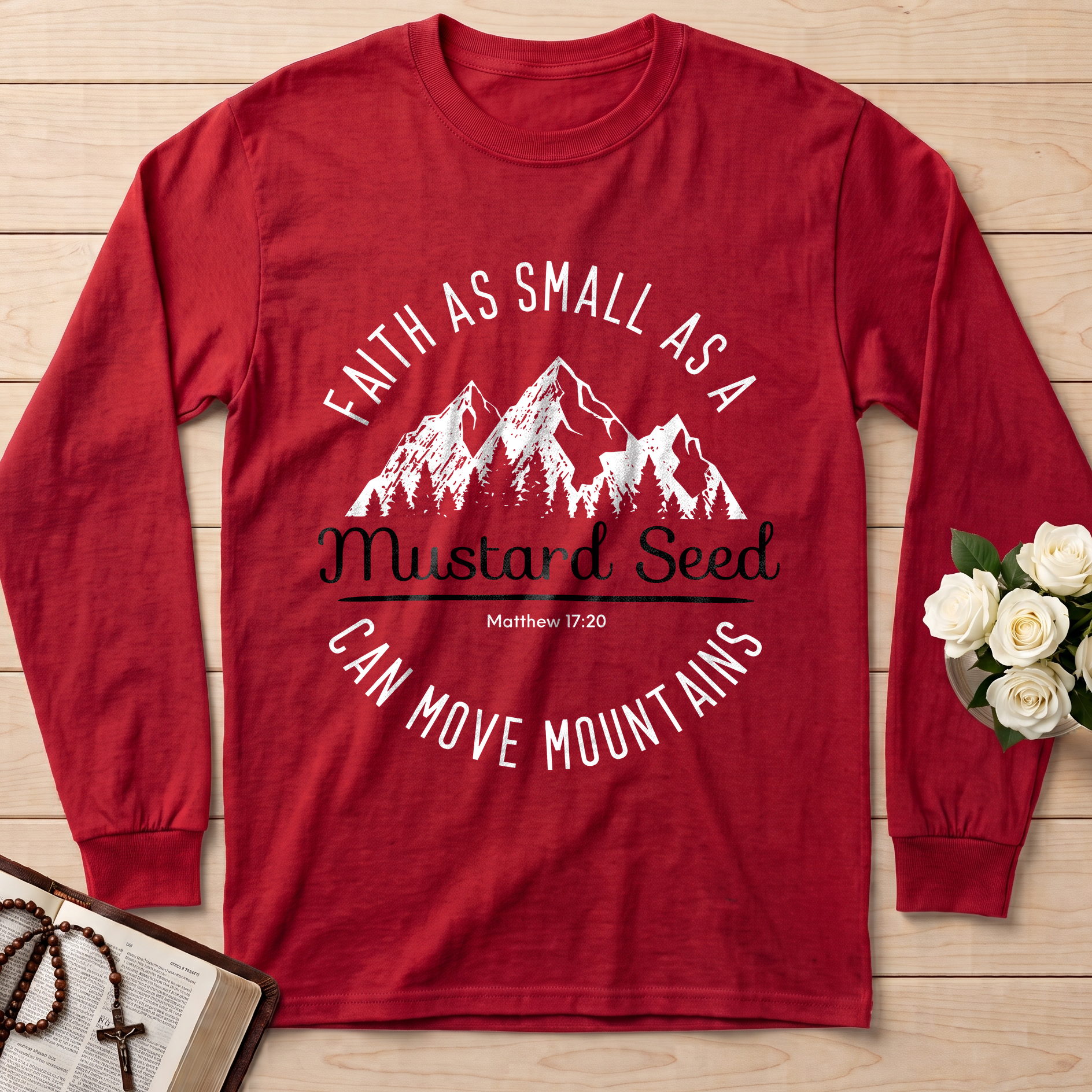 Faith As Small As A Mustard Seed Can Move Mountains Matthew 17.20 01