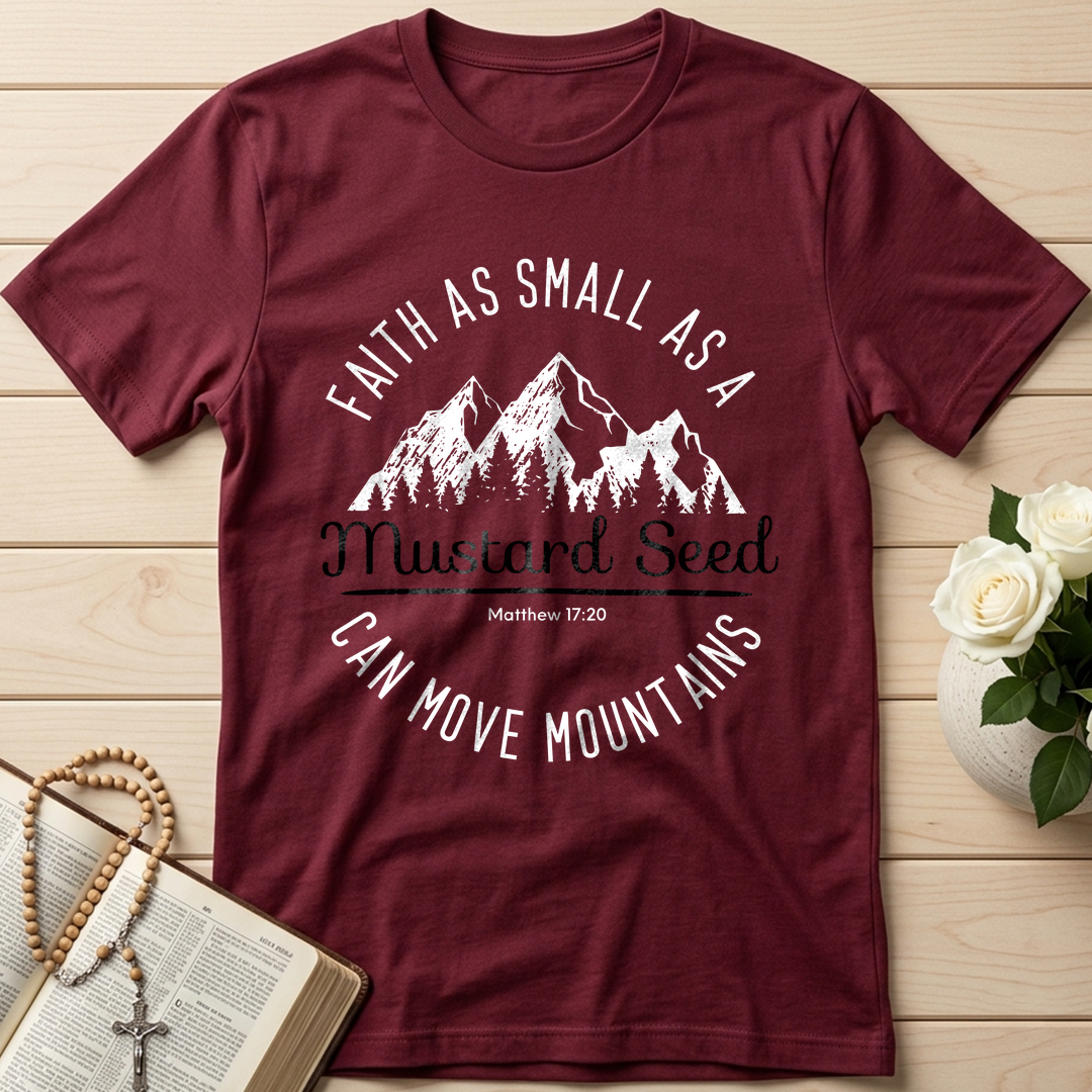 Faith As Small As A Mustard Seed Can Move Mountains Matthew 17.20 01