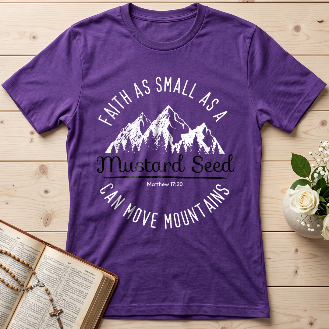 Faith As Small As A Mustard Seed Can Move Mountains Matthew 17.20 01