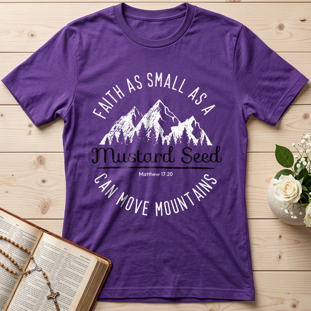 Faith As Small As A Mustard Seed Can Move Mountains Matthew 17.20 01