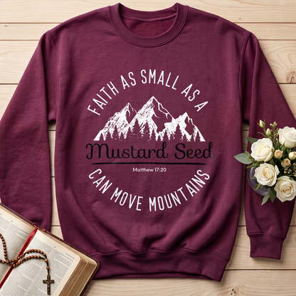 Faith As Small As A Mustard Seed Can Move Mountains Matthew 17.20 01