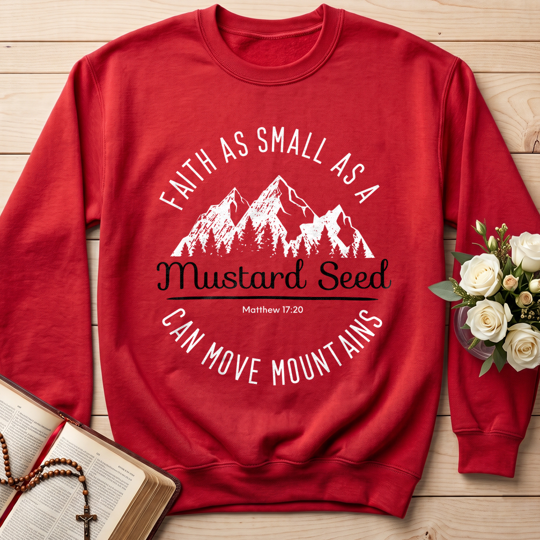 Faith As Small As A Mustard Seed Can Move Mountains Matthew 17.20 01