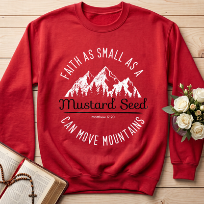 Faith As Small As A Mustard Seed Can Move Mountains Matthew 17.20 01