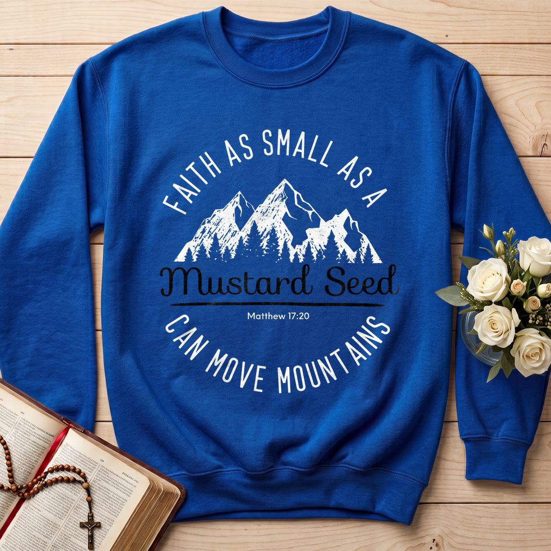 Faith As Small As A Mustard Seed Can Move Mountains Matthew 17.20 01