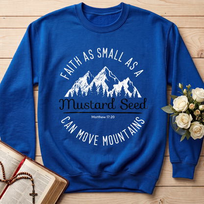 Faith As Small As A Mustard Seed Can Move Mountains Matthew 17.20 01