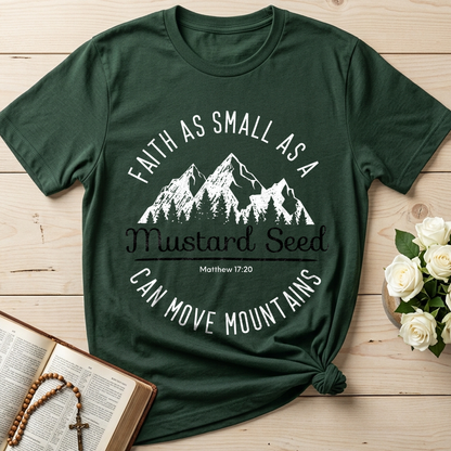 Faith As Small As A Mustard Seed Can Move Mountains Matthew 17.20 01