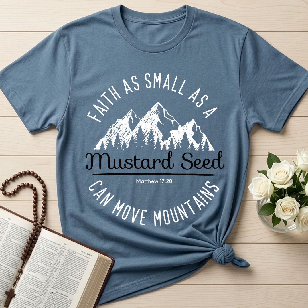 Faith As Small As A Mustard Seed Can Move Mountains Matthew 17.20 01