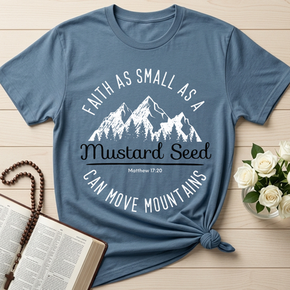 Faith As Small As A Mustard Seed Can Move Mountains Matthew 17.20 01