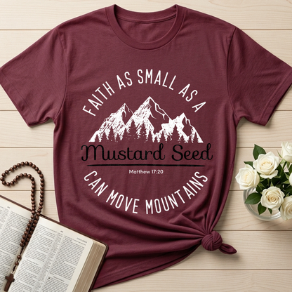 Faith As Small As A Mustard Seed Can Move Mountains Matthew 17.20 01