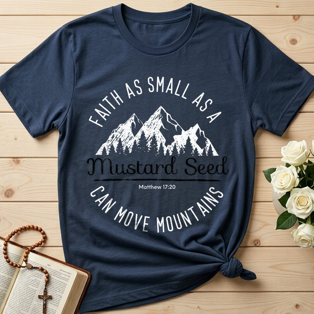 Faith As Small As A Mustard Seed Can Move Mountains Matthew 17.20 01