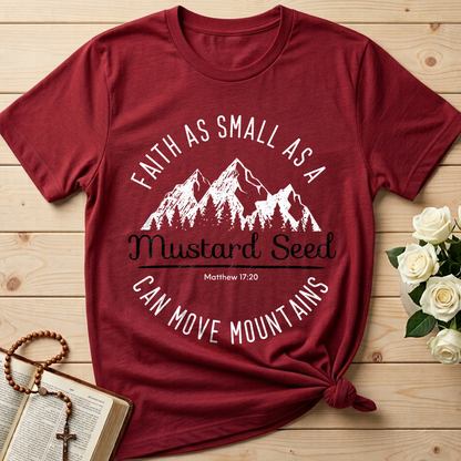 Faith As Small As A Mustard Seed Can Move Mountains Matthew 17.20 01