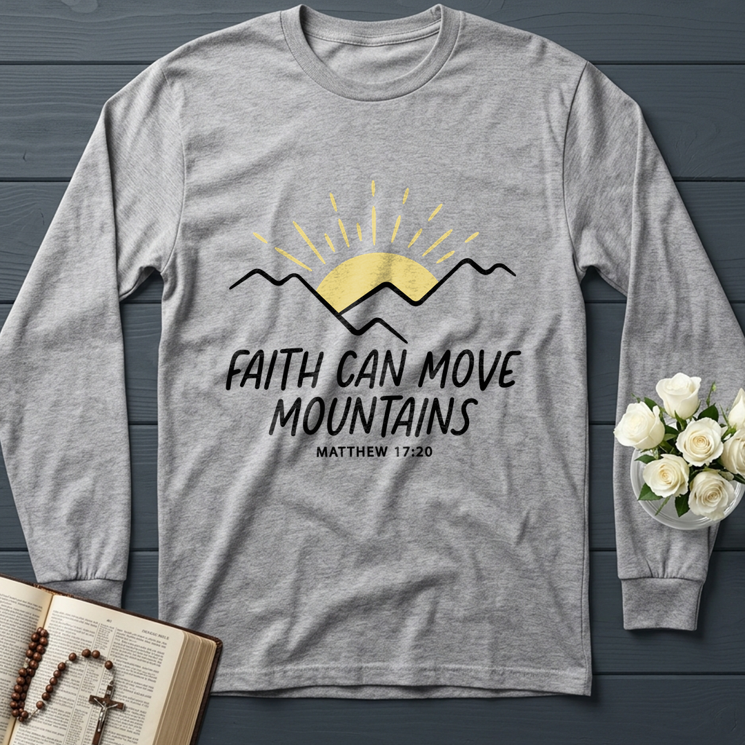 Faith Can Move Mountains Matthew 17.20 03