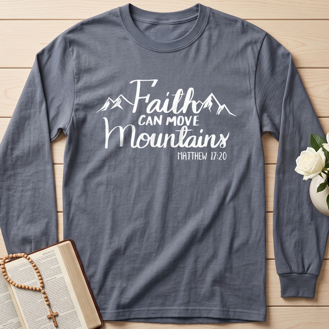 Faith Can Move Mountains Matthew 17.20 07