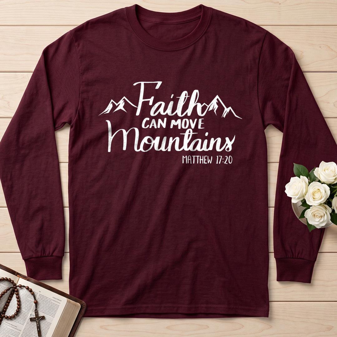 Faith Can Move Mountains Matthew 17.20 07