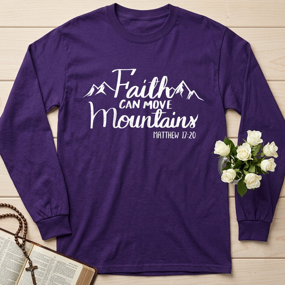 Faith Can Move Mountains Matthew 17.20 07