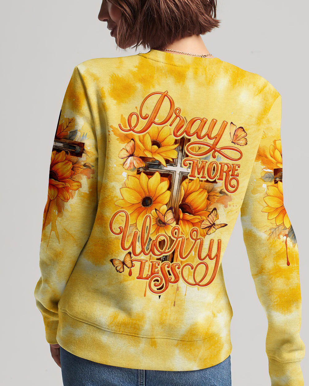 Pray More Worry Less Sweatshirt