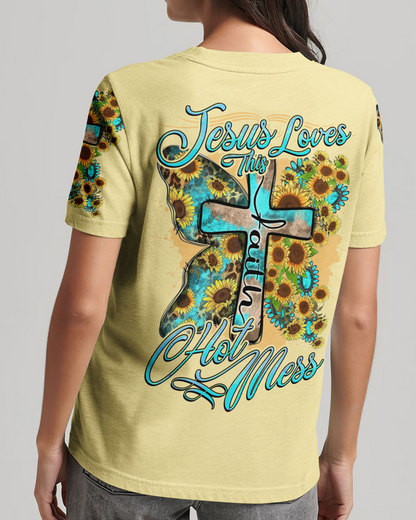 Jesus Loves This Hot Mess T-Shirt