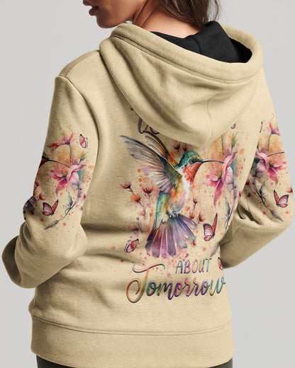 Do Not Worry About Tomorrow Women's All Over Print Hoodie