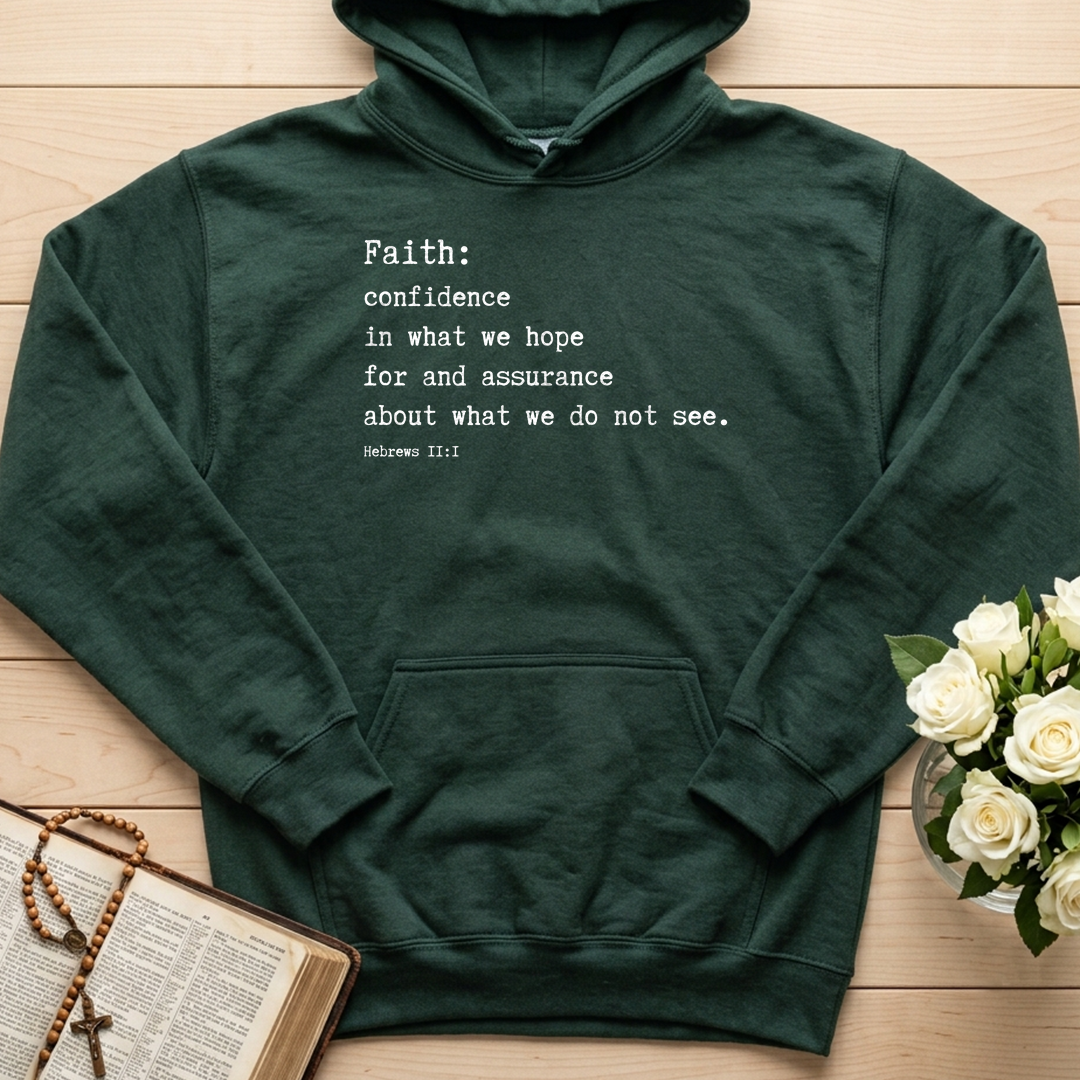 Faith Confidence In What We Hope For And Assurance About What We Do Not See Hebrews 2.1 01