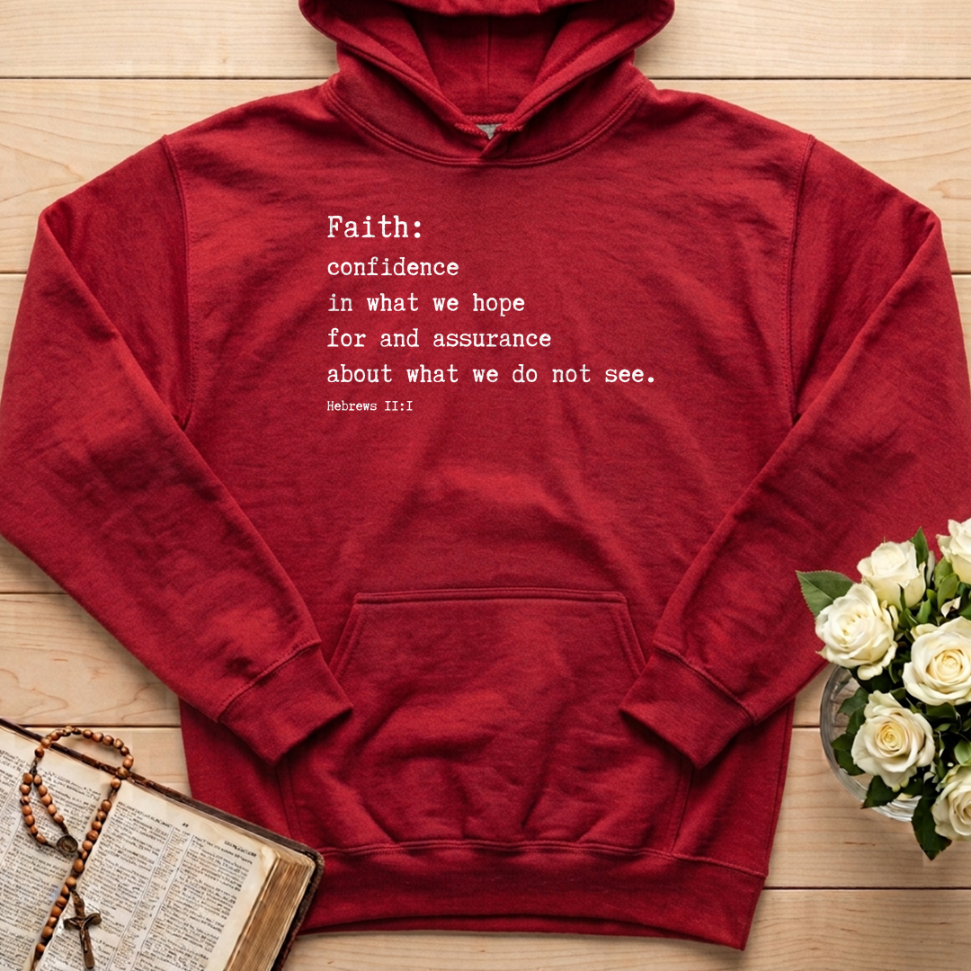 Faith Confidence In What We Hope For And Assurance About What We Do Not See Hebrews 2.1 01