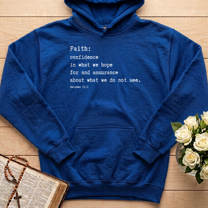 Faith Confidence In What We Hope For And Assurance About What We Do Not See Hebrews 2.1 01