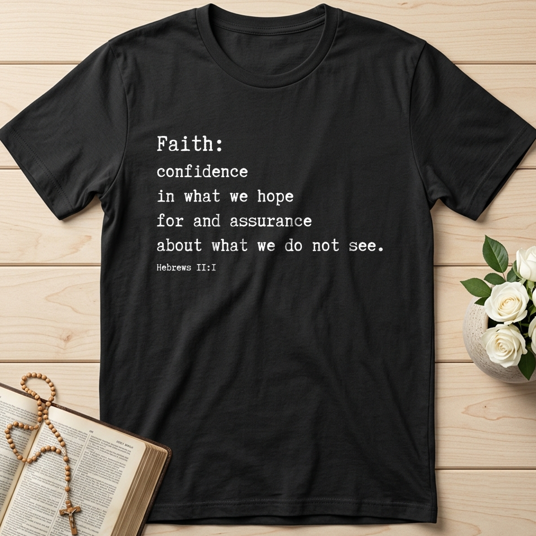 Faith Confidence In What We Hope For And Assurance About What We Do Not See Hebrews 2.1 01