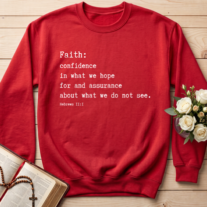 Faith Confidence In What We Hope For And Assurance About What We Do Not See Hebrews 2.1 01