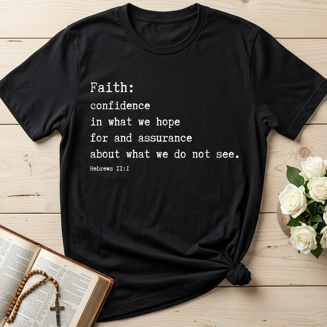Faith Confidence In What We Hope For And Assurance About What We Do Not See Hebrews 2.1 01