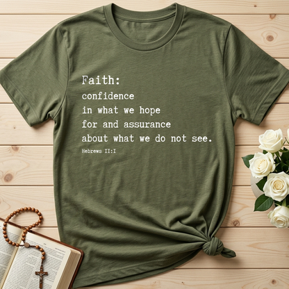 Faith Confidence In What We Hope For And Assurance About What We Do Not See Hebrews 2.1 01