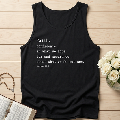 Faith Confidence In What We Hope For And Assurance About What We Do Not See Hebrews 2.1 01