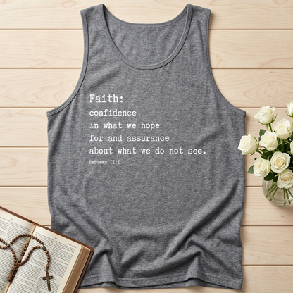 Faith Confidence In What We Hope For And Assurance About What We Do Not See Hebrews 2.1 01