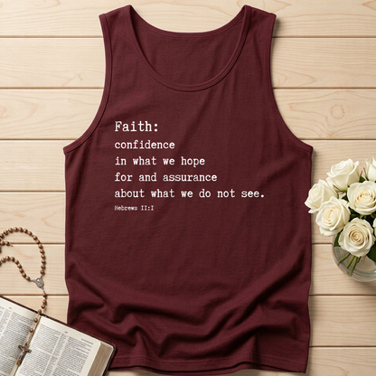 Faith Confidence In What We Hope For And Assurance About What We Do Not See Hebrews 2.1 01