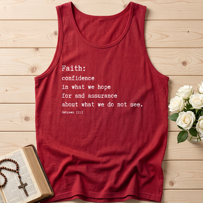 Faith Confidence In What We Hope For And Assurance About What We Do Not See Hebrews 2.1 01