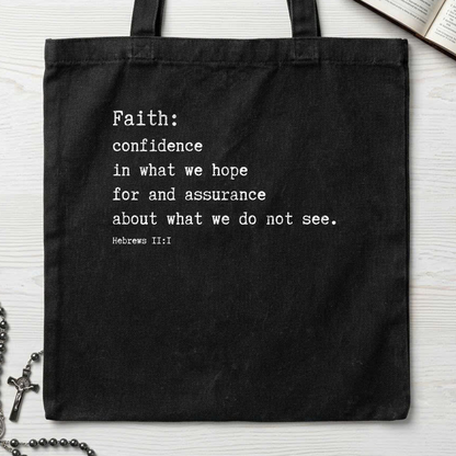 Faith Confidence In What We Hope For And Assurance About What We Do Not See Hebrews 2.1 01