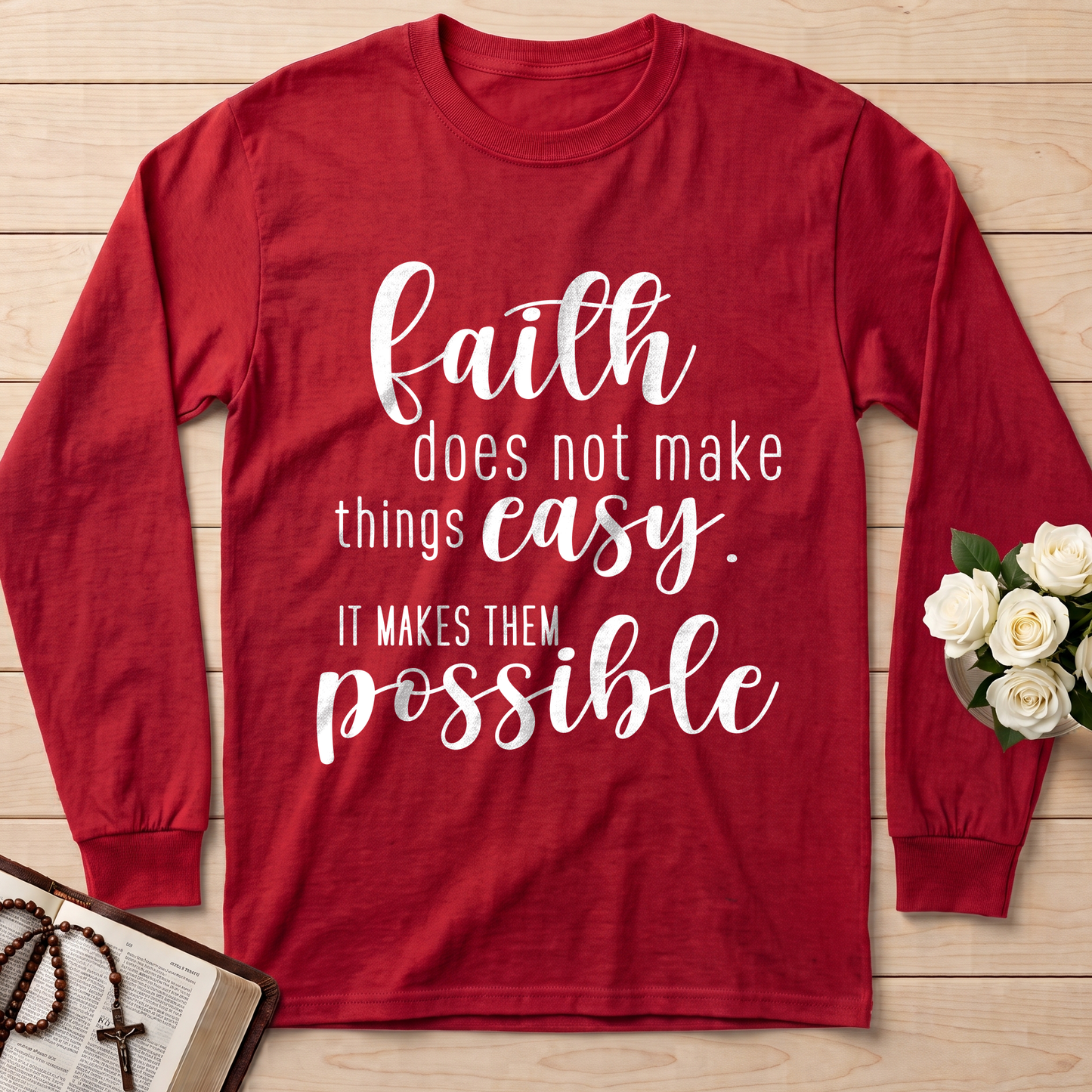 Faith Does Not Make Things Easy It Makes Them Possible 01