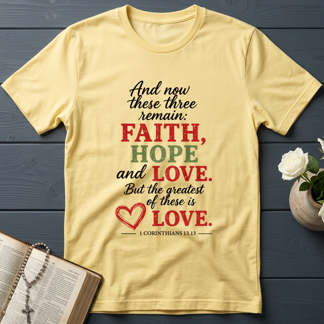 Faith Hope Love 1 Corinthians 13.13 02