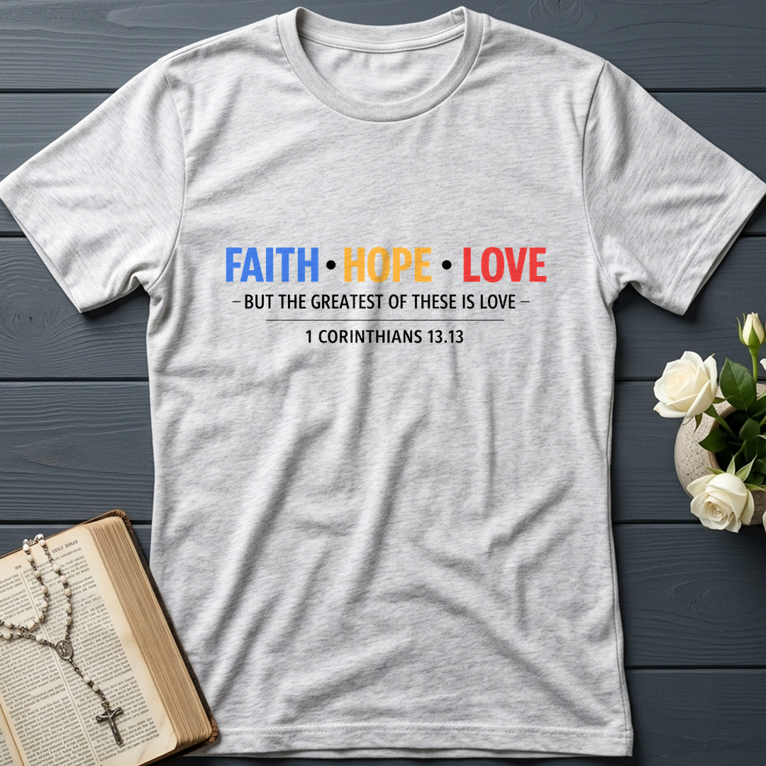 Faith Hope Love But The Greatest Of These Is Love 1 Corinthians 13.13 01