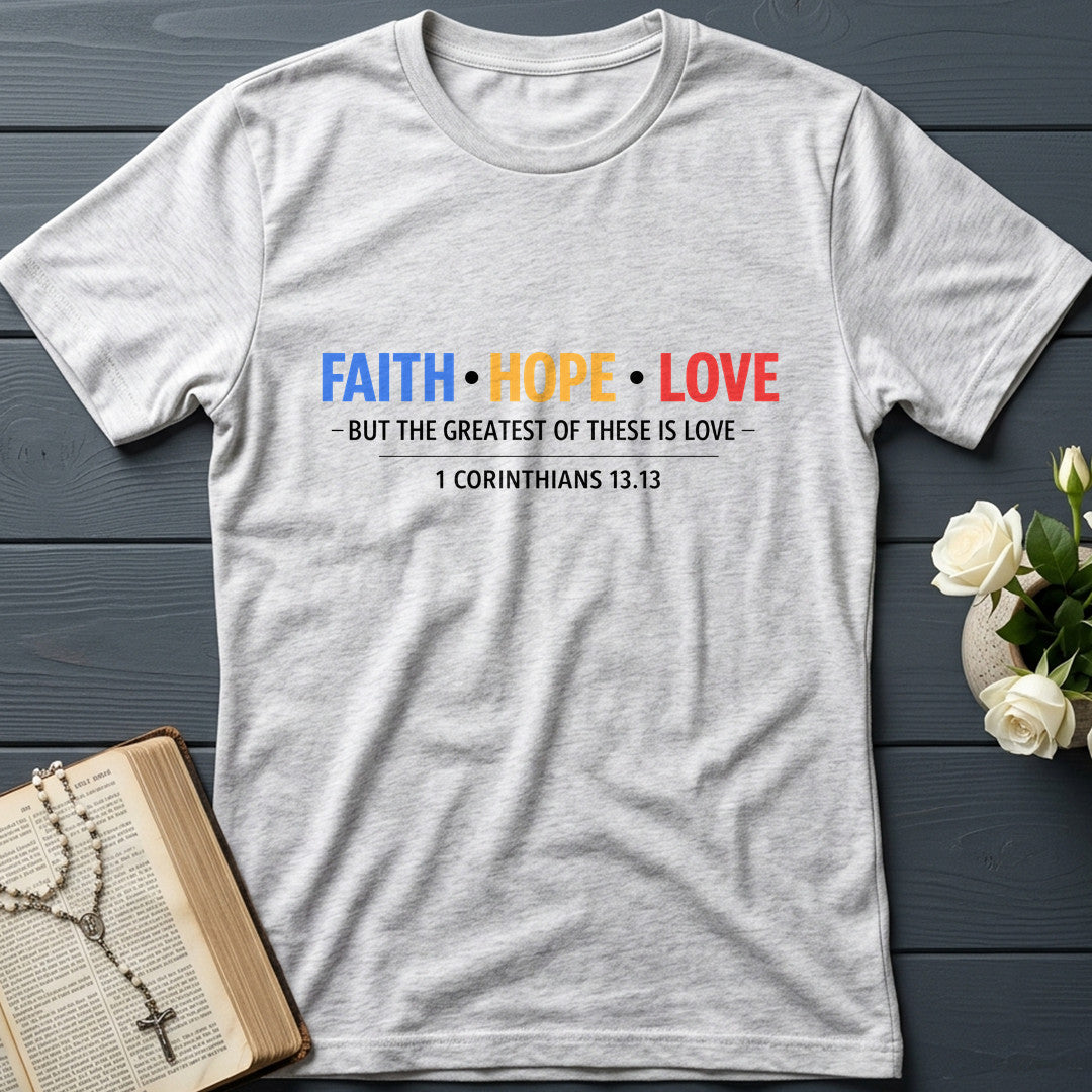 Faith Hope Love But The Greatest Of These Is Love 1 Corinthians 13.13 01