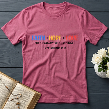 Faith Hope Love But The Greatest Of These Is Love 1 Corinthians 13.13 01