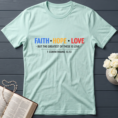 Faith Hope Love But The Greatest Of These Is Love 1 Corinthians 13.13 01